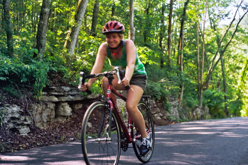 Bike Camping Trip - 12 - Racin_ girl.jpg